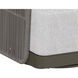 Allariz Warm Grey / Gracebay Light Grey Outdoor Swivel Armchair, Swivel